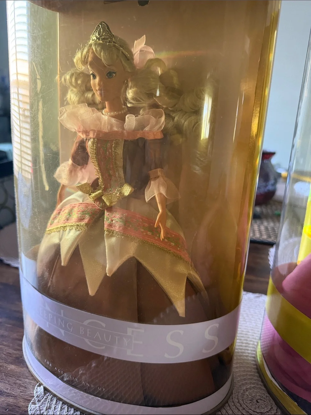Disney Princess Sleeping Beauty & Belle Dolls Collectible Lot of 2